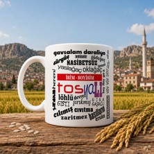 Ajans 313 Tosya Temalı Kişiselleştirilebilir "tosya'lı" Seramik Kupa Bardak