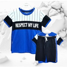 Divonette Respect My Life Erkek Çocuk Şortlu Yazlık Takım