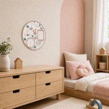 Arlia Design Arliadesign Kişiye Özel Bebek Doğum Anı Panosu – Isimli, Tarihli, Saatli ve Fotoğraf Çerçeveli 30X30 cm