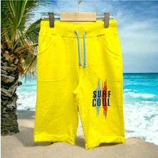 Pelops Erkek Çocuk Surf Cool Baskılı Yazlık Şort