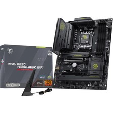 1001 MB Mag B850 Tomahawk Wıfı Am5 Ddr5 8200MHZ(OC) HDMI 3x M.2 USB 20GBS 5g Lan Wı-Fı 7 Atx