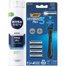 1001 Men Hassas Tıraş Jeli 200 Ml, Hassas Ciltlere Özel Hızlı Koruma, Yanma Karşıtı, Alkolsüz Fo