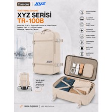 1001 Classone Xyz Serisi TR-100B Kabin Boy,uçak Içi, Ergonomik, Laptop ve Tablet Bölmeli, Seyahat, Va
