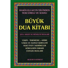 Huzur Yayınevi Büyük Dua Kitabı (Cep)