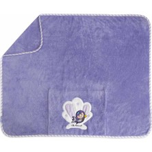 Milk Moo Soft Cuddles Bebek Battaniye Küçük Deniz Kızı (Lila)