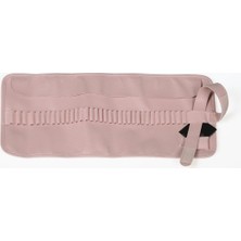 1001 Rulo Kalemlik 36 Bölümlü Cırt Cırtlı Suni Deri Pastel Pembe