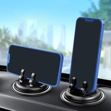 1001 Telefon Standı ve Telefon Tutucusu Vakumlu 360 Derece Dönebilir Son Derece Sağlam Tutan Araç Tu