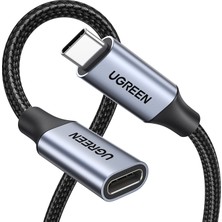 1001 Gen2 100 W Thunderbolt 3 Type-C To Type-C Örgülü Uzatma Kablosu 1 Metre