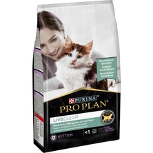 1001 Liveclear Kitten Hindili Yavru Kedi Maması 1.4 kg