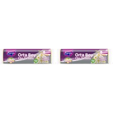1001 Büzgülü Çöp Torbası Limon Kokulu Orta Boy (2 Paketi)