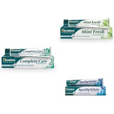 1001 Since 1930 Komple Bakım Bitkisel Diş Macunu 75 Ml+Himalaya Since 1930 Işıltılı Beyazlık Bitki