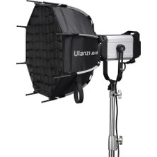 Ulanzi AS-045 Izgaralı ve Gridli Softbox, 45 cm Siyah