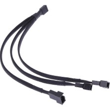 1001 4303 Fan Çoklayıcı Y Pwm Kablosu 4 Pin Switch 3 Pin 3 Port