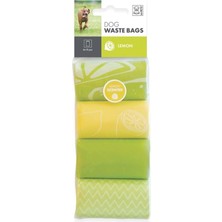 1001 Dışkı Poşeti 15 Yaprak Limon Kokulu 4'lü Paket