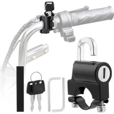 1001 Motosiklet, Bisiklet, Scooter Için Kask Kilidi, Motosiklet Aksesuarları, Çok Amaçlı 22-26 mm Gi