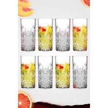1001 8'li Timeless Sangria/mojito Keyfi Uzun Kokteyl Bardağı 450 cc PB8X52800K
