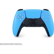 1001 Sony Playstation 5 Dualsense Wireless Controller Oyun Kolu - Ds Starlight Blue V2(Bilkom - Resmi Dis