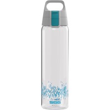 1001 Total Clear One Myplanet Trinkflasche, Bpa-Freie Und Auslaufsichere Trinkflasche, Bruchfeste Sport T