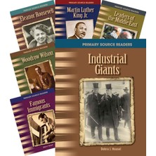 Shell Education Teacher Created Materials - Primary Source Readers: 20TH Century Leader - 8 Book Set - Grades 6-8 -