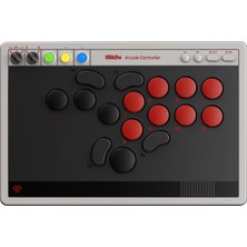 1001 All Button Arcade Stick Bluetooth Kablosuz Nintendo Switch, Pc, Macos, Steam & Raspberry Pi Uyumlu