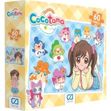 1001 Cocotama : Egg Angels Lisanslı 60 Parça 34X24CM Çocuk Puzzle Yapboz Serisi