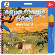 1001 Aqua Magic Book Hayvanlar (Sihirli Boyama Kitabı)