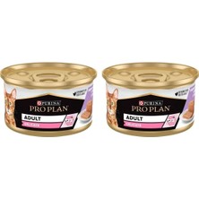 1001 Delicate Kıyılmış Hindili Yaş Kedi Maması 85GR 2li Paket