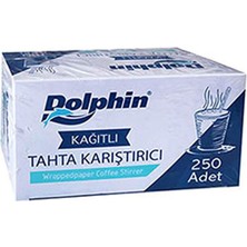 1001 Dolphin Kağıtlı Tahta Karıştırıcı 10CM 250LI