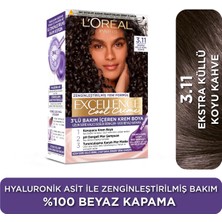 1001 L’oréal Paris L’oréal Paris Excellence Cool Creme Saç Boyası – 3.11 Ekstra Küllü Koyu Ka
