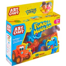 1001 Diğer Dede - Art Craft Eğlenceli Kalıplar 19 Parça (Fentoys 3299)