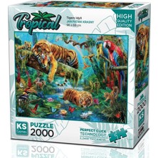 1001 2000 Parça Kaplanlar Puzzle