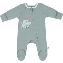 Gezenbebe Hero Uzun Kollu Bebek Tulumu Elephant 6-9 Ay