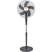 1001 SF-6788 Ayaklı Vantilatör, 3 Kademeli - 40 cm (16 Inç) Çap, 75W Yüksek Performanslı Alüminyu