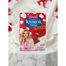 Kıvırcık Tatlar Kişiye Özel Isimli ve Fotoğraflı Sütaşkı Çikolata 60G - D Vitaminli ve Kalsiyumlu Sütlü Çikolata