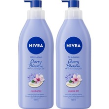 1001 Değerli Yağlar Içeren Vücut Losyonu Kiraz Çiçeği & Jojoba Yağı, 400 Ml, Normal ve Kuru Cil