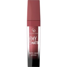 1001 Liping My Matte Likit Ruj No: 10 - Suya Dayanıklı Ultra Mat Ruj