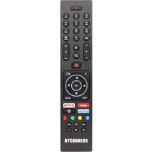 1001 Vestel Regal Seg Netflıx Youtube Prıme Vıdeo Tuşlu Kumanda Smart LCD LED Tv Kumandası