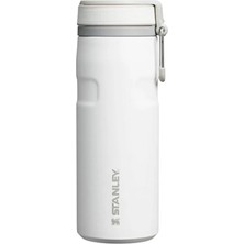 1001 The Iceflow™ Twist & Flip Termos Su Şişesi 0.47 Litre - Beyaz (Frost) | Paslanmaz Çelik