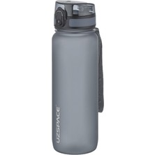 1001 800ML -Yeni Ebat-Boy 25 Cm-Tritan Su Matarası Bpa Koku Sızdırma Yok Gri