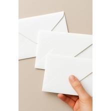 1001 Minik Zarf, 7x9 cm 50 Adet (Beyaz) 7 x 9