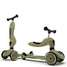 1001 Scoot And Ride Highwaykick 1 Oturaklı Çocukscooter Olive 160629-00001