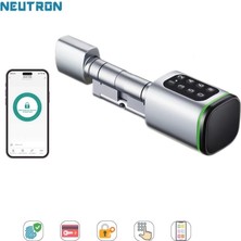 1001 Akıllı Kilit, Parmak Izi, Anahtar, Tuş Paneli, Kart, Mobil App