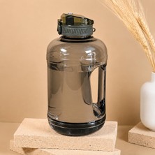1001 2200 ml Suluk 2.2 Litre - Kilitli Kapaklı Geniş Hacimli Matara (Yeşil)