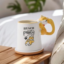 1001 Aryıldız Tails Kedi Figürlü Kupa 545 ml