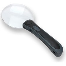 1001 Çerçevesiz LED Aydınlatmalı Büyüteç ve Taşıma Çantalı (Rm-95)