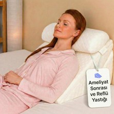 1001 Viscoelastik Reflü Yastığı - Ameliyat Sonrası Uyku ve Dinlenme - Cerrahi Sonrası Için 7s'i 1