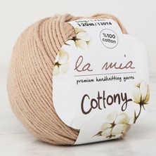 1001 La Mia Cottony Bej Bebek El Örgü Ipi - P4-L004-33573