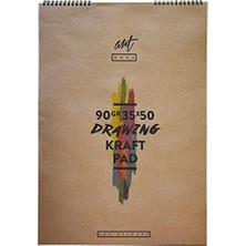 Artwork Kraft Resim Blok 90 gr 35X50 15Y