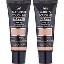 1001 Matte Foundation Mat Fondöten (No: 4) (2 Paketi)