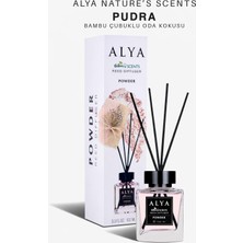 1001 Alya Nature's Scents Powder Bambu Çubuklu Oda Kokusu- Pudra Kokusu